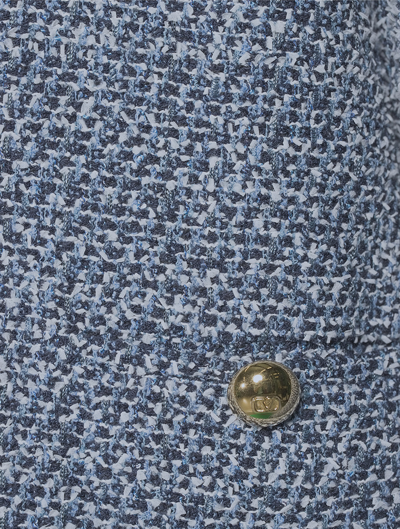Tweed Denim Jacket