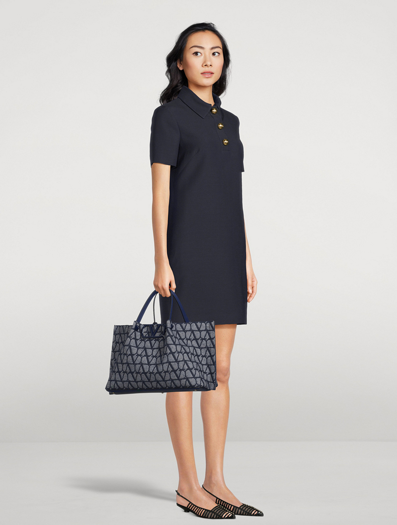 Wool Silk Polo Dress