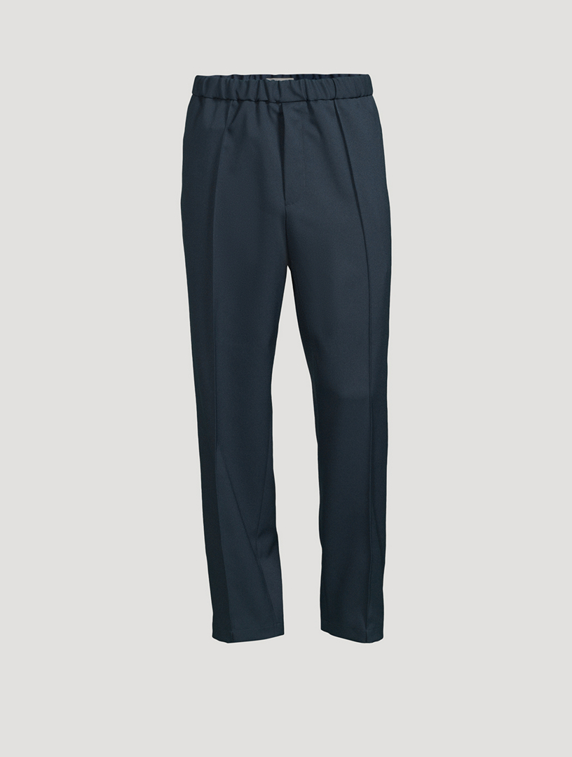 Jil Sander: Navy Tapered Trousers