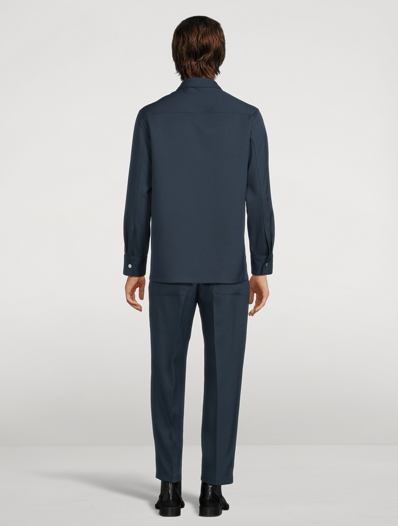 Zip Shirt Jacket