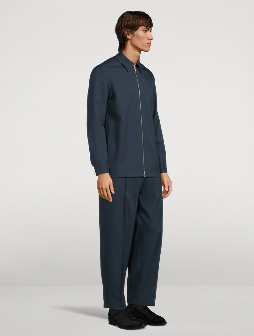 Zip Shirt Jacket
