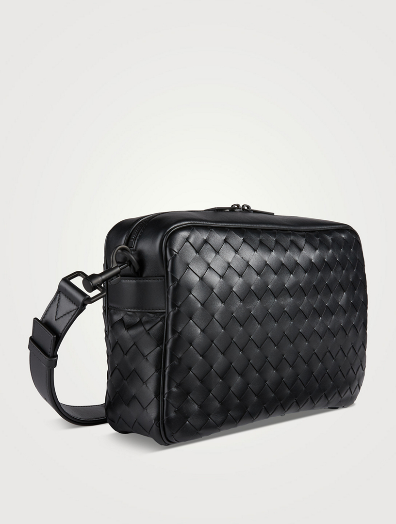 BOTTEGA VENETA Intrecciato Leather Crossbody Camera Bag