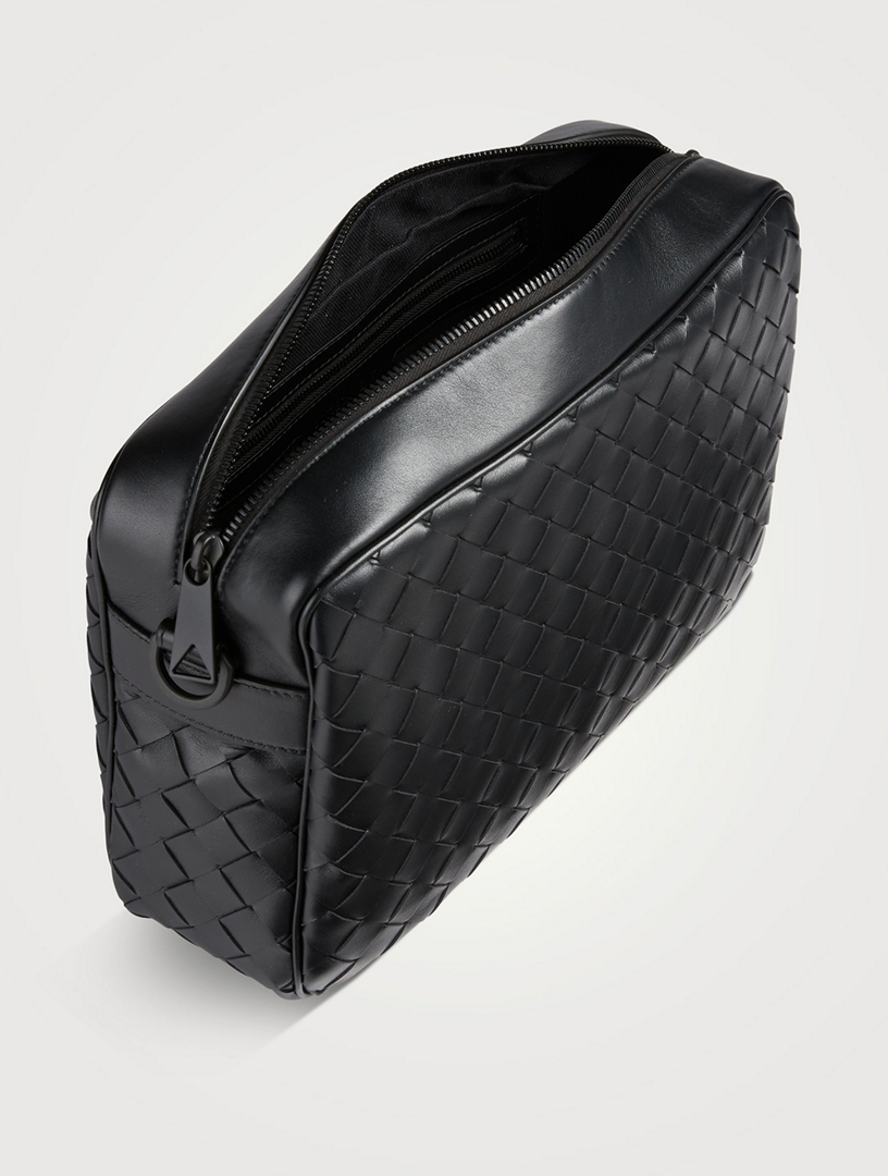 BOTTEGA VENETA Intrecciato Leather Crossbody Camera Bag