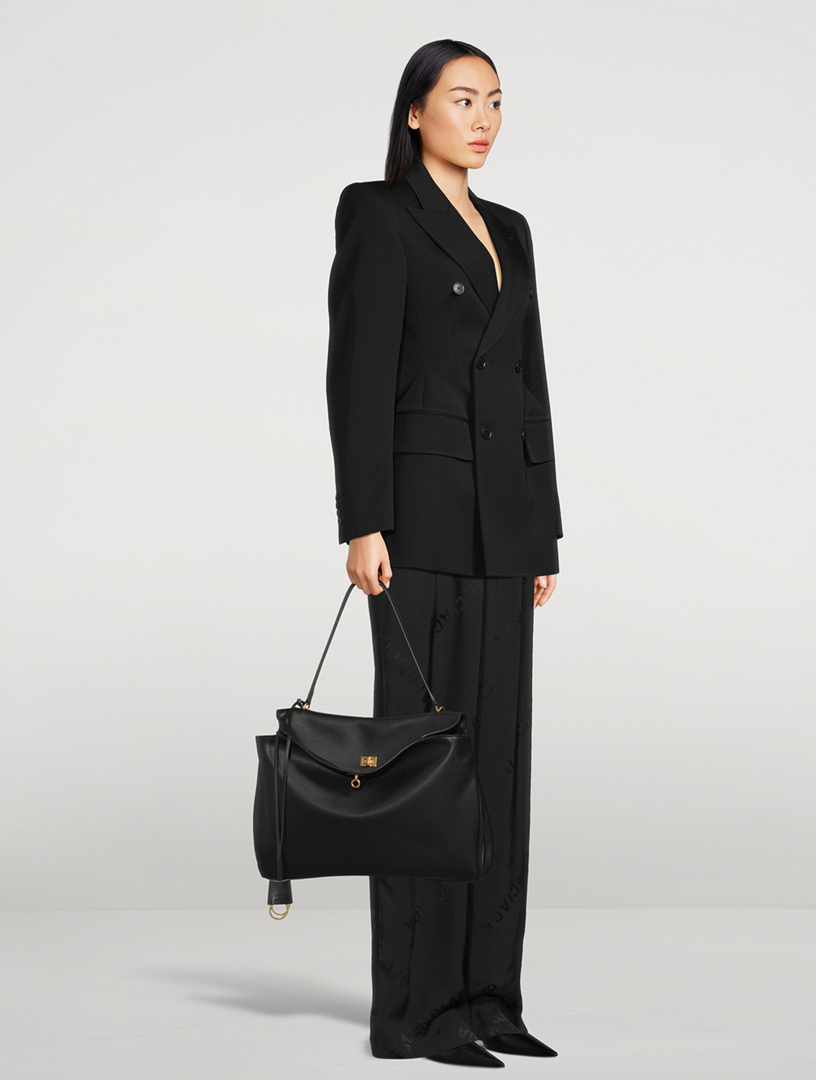 ハンドバッグ Balenciaga LARGE RODEO HANDBAG Women's Rodeo Handbag Large in Black | Balenciaga CA