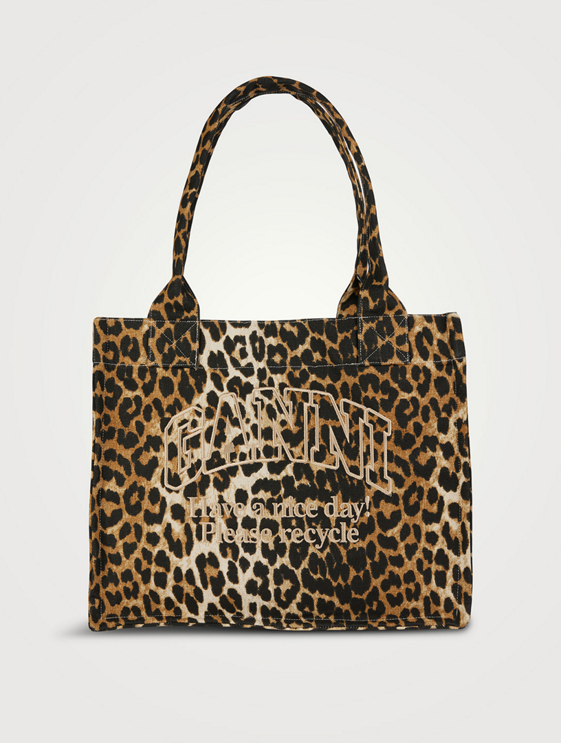 Zimmermann leopard beach bag sales