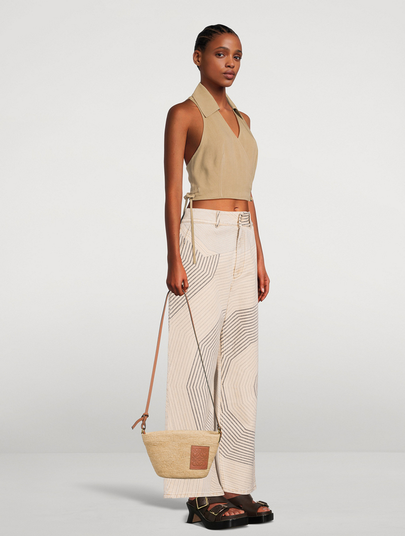 【LOEWE】Paula's Ibiza ラフィア クロスボディ バッグ LOEWE