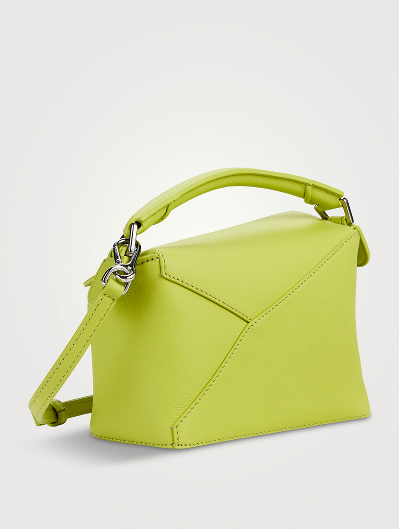 LOEWE Mini Puzzle Edge Leather Bag | Holt Renfrew
