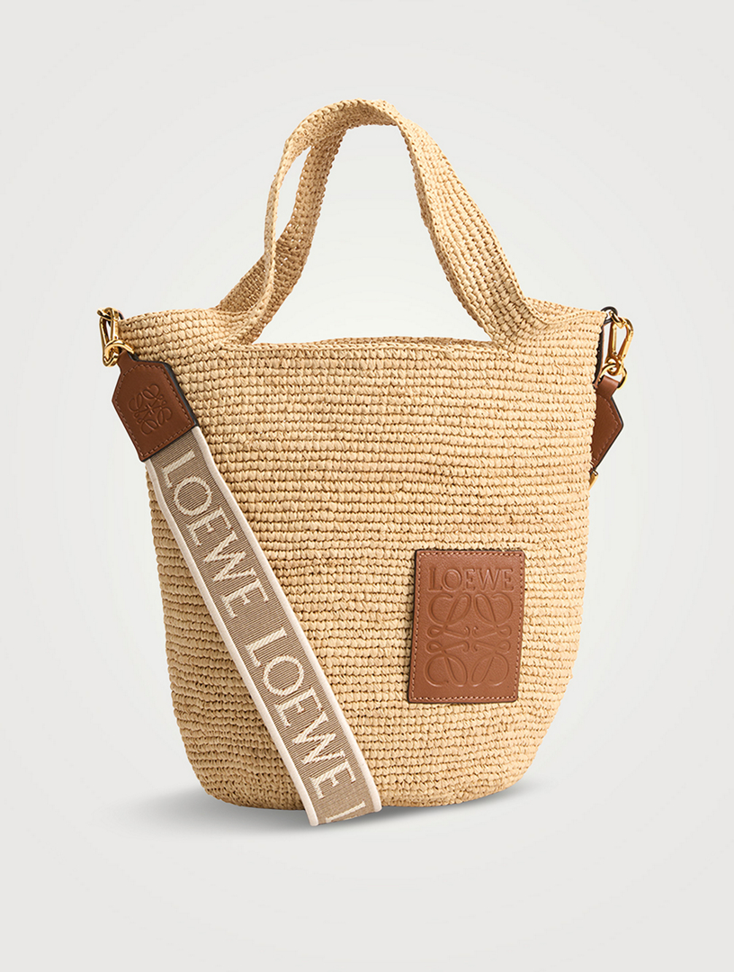 LOEWE Loewe x Paula s Ibiza Mini Slit Raffia Tote Bag Holt Renfrew