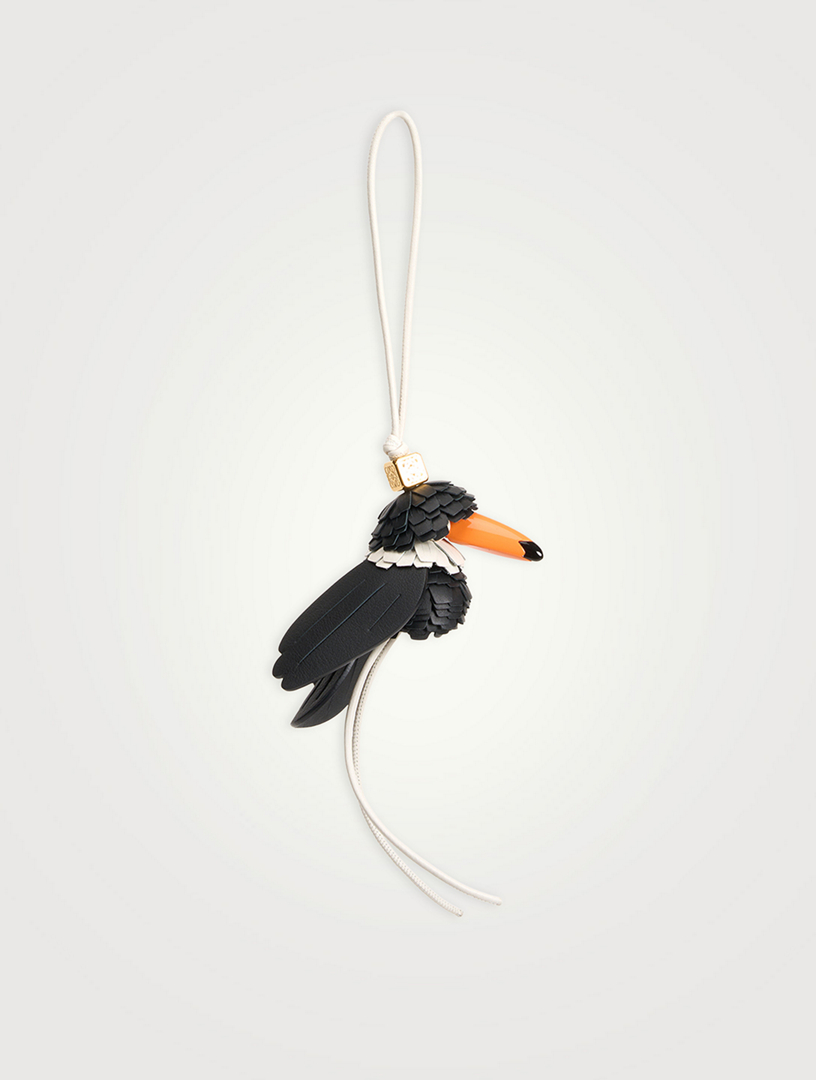 Loewe x Paula's Ibiza Leather Toucan Charm