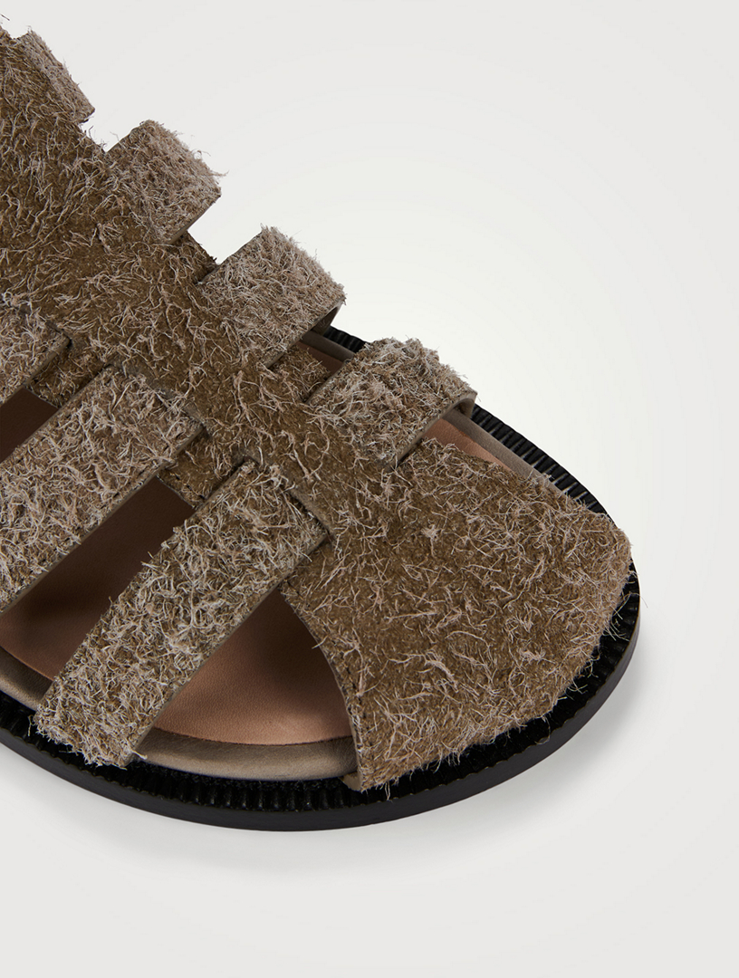 Campo Brushed Suede Fisherman Sandals
