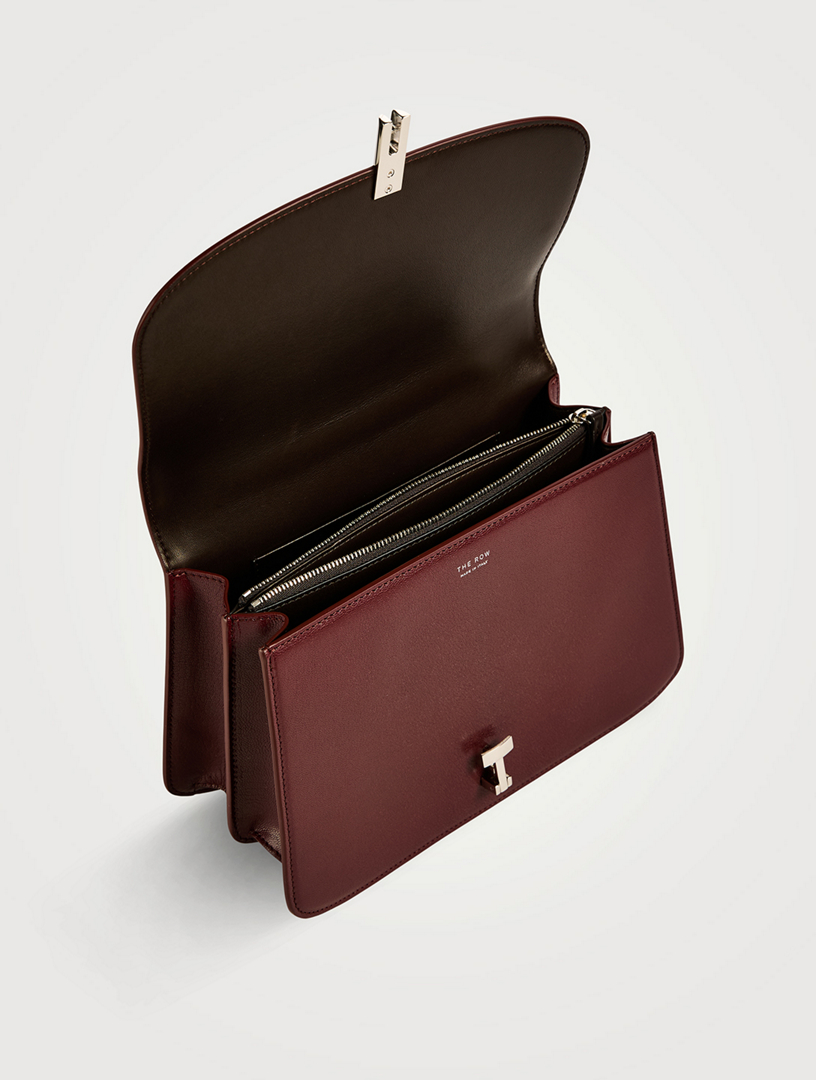 ★THE ROW★Small Leather Sofia Top-Handle Bag ハンドバッグ The Row | Sofia 10 black leather bag | Savannahs