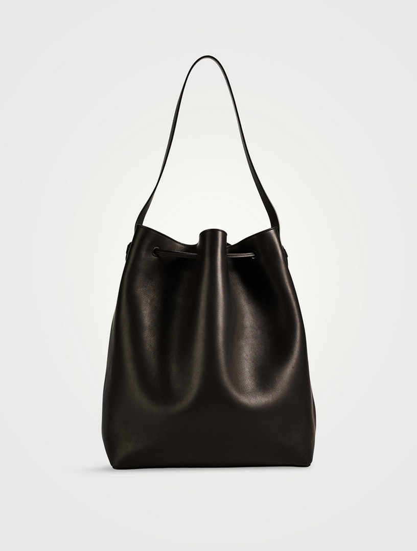 Sac seau Belvedere en cuir