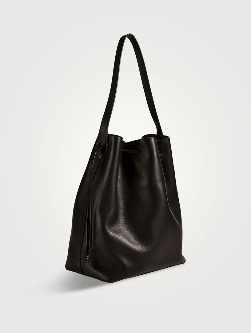 Belvedere Leather Bucket Bag