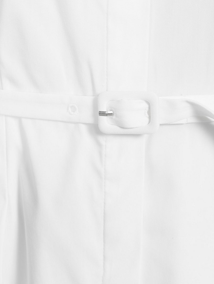 white christmas dresses THEORY Size S White Cotton Long Shirt Dress – Sui Generis Designer  Consignment