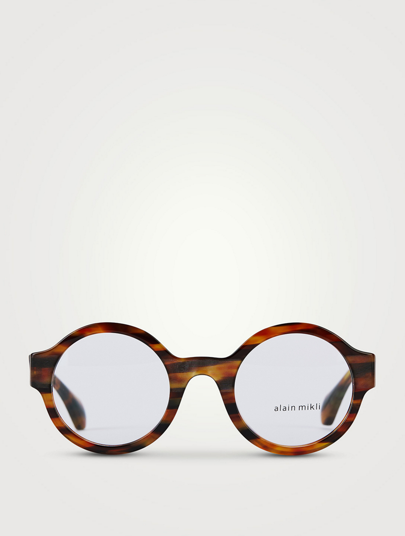 ALAIN MIKLI Round Optical Eyeglasses | Holt Renfrew