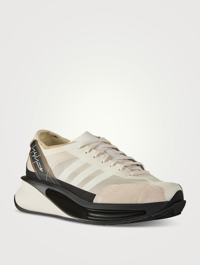 Y3 Sneakers Immagini Di Y3 Adidas Sneakers In Pelle E Camoscio