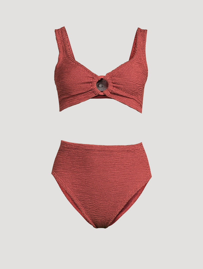 HUNZA G Nadine Bikini Set Holt Renfrew