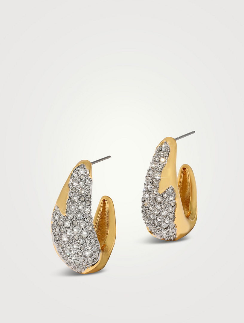 Solanales Hoop Earrings