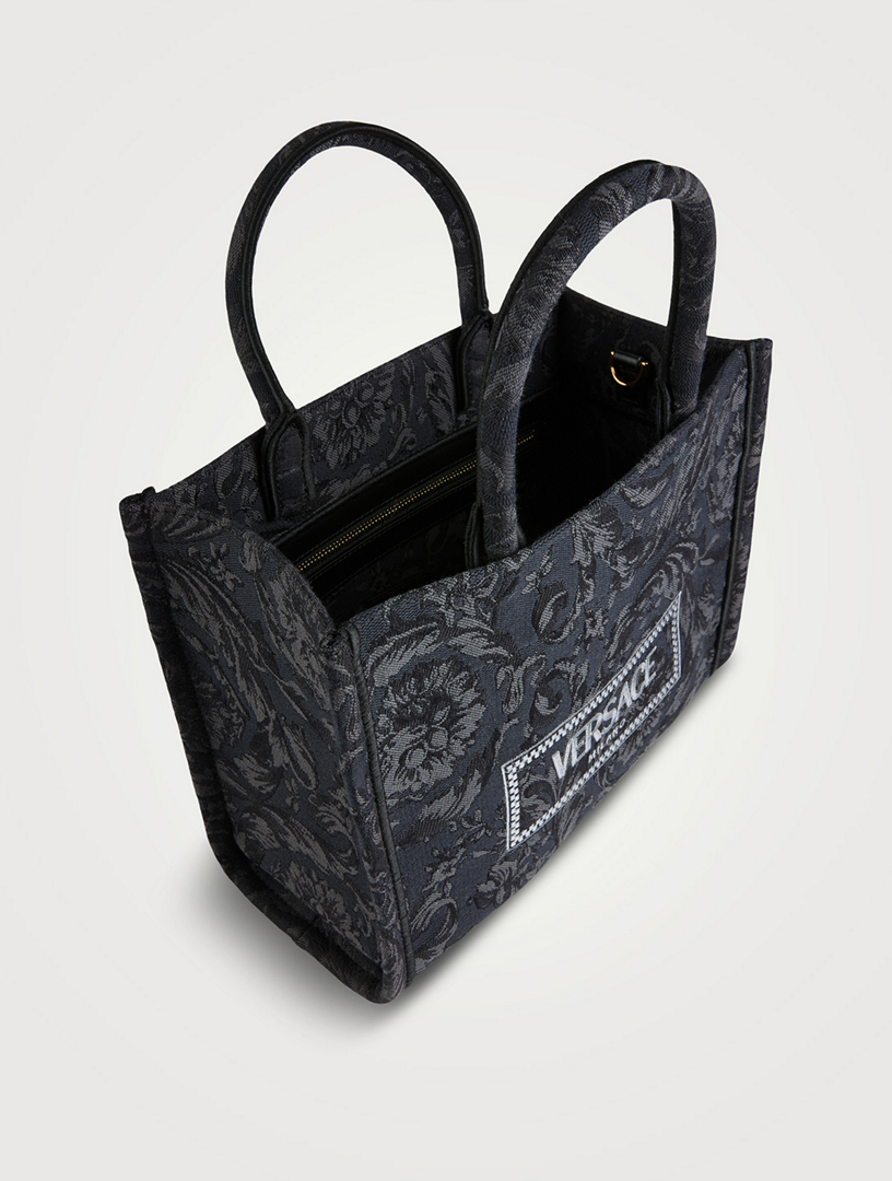 【Versace】Barocco Athena Small Tote Bag トートバッグ Barocco Athena Small Tote Bag Print | VERSACE CA