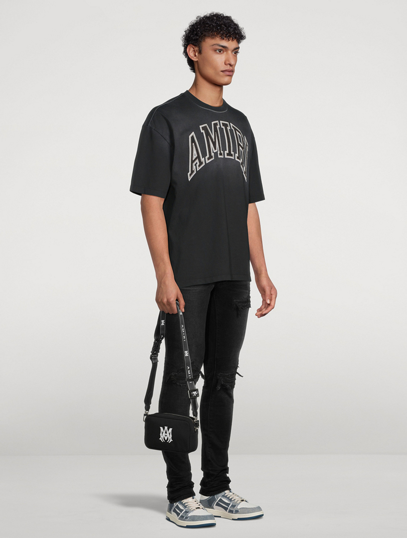 k.m AMIRI MA CAMERA BAG ロゴプリントバッグ AMIRI MA