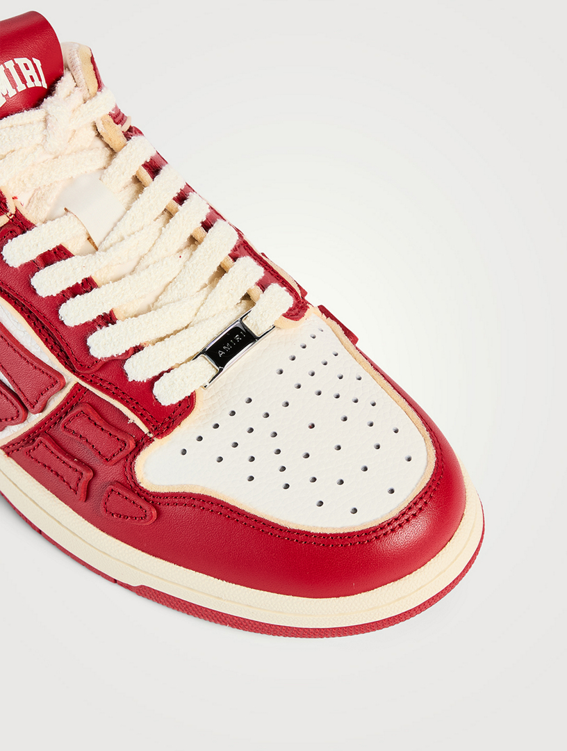Collegiate Skel Top Leather Sneakers