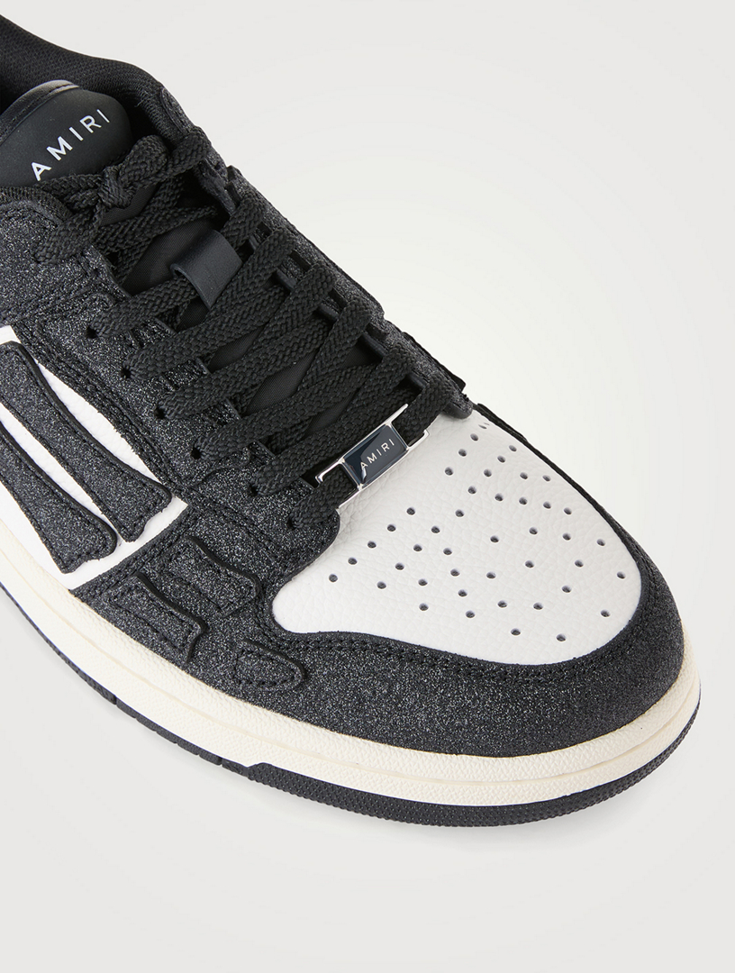 Shimmer Skel Top Leather Sneakers