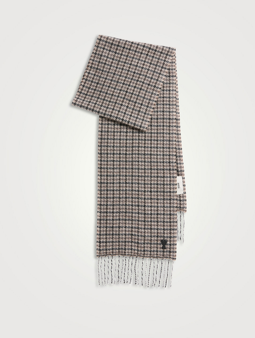 Ami de Cœur Houndstooth Scarf