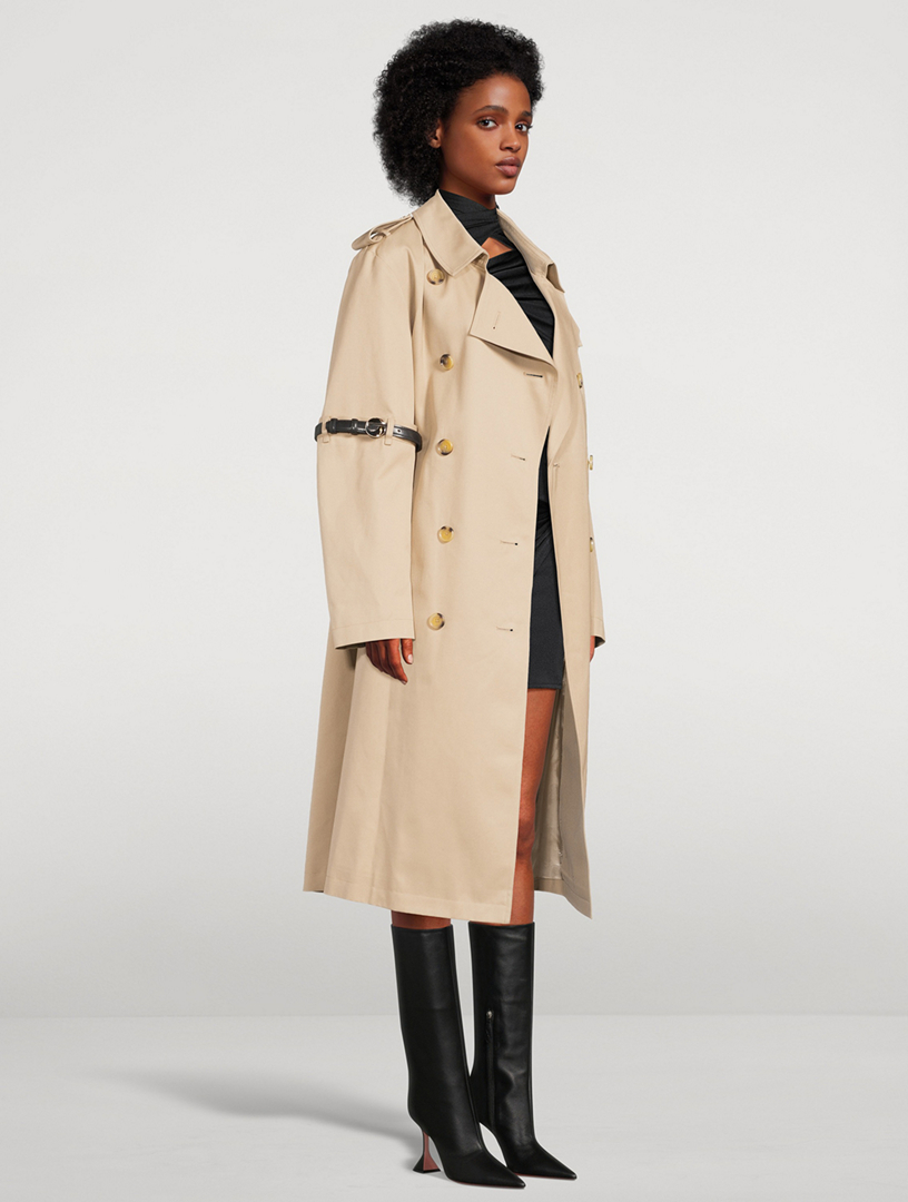Hybrid Double-Breasted Trench Coat