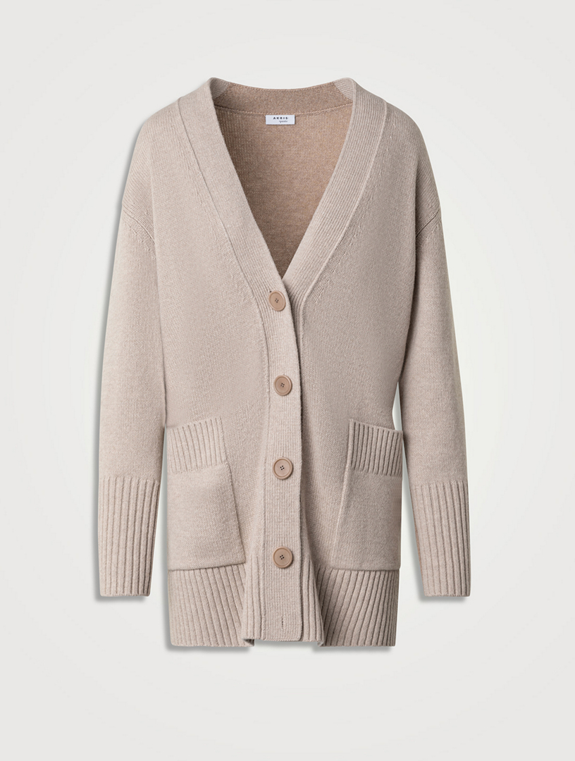 Wool Cashmere Cardigan