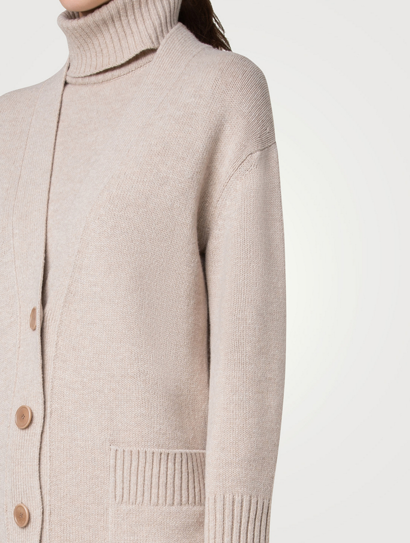 Wool Cashmere Cardigan