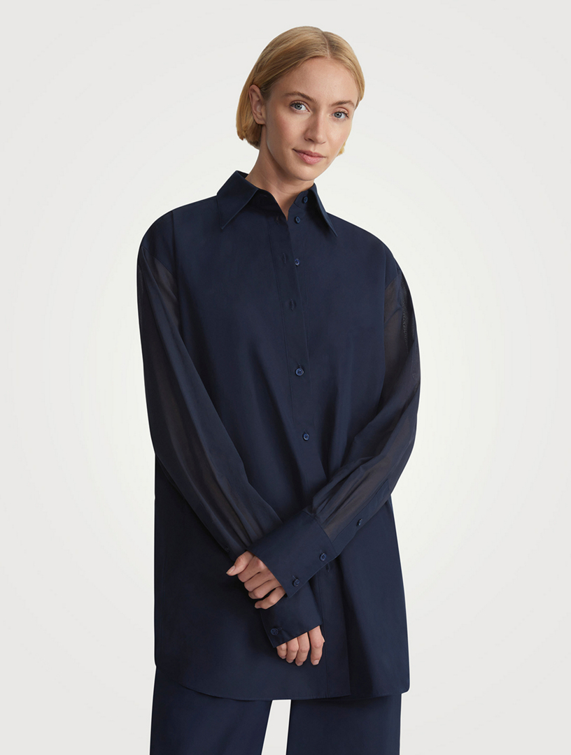 Organic Cotton Poplin Shirt