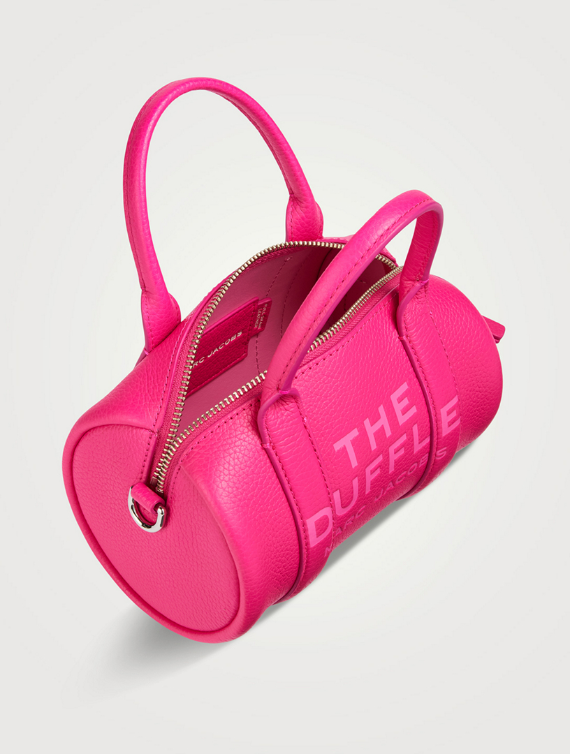 Mini leather duffle bag new arrivals