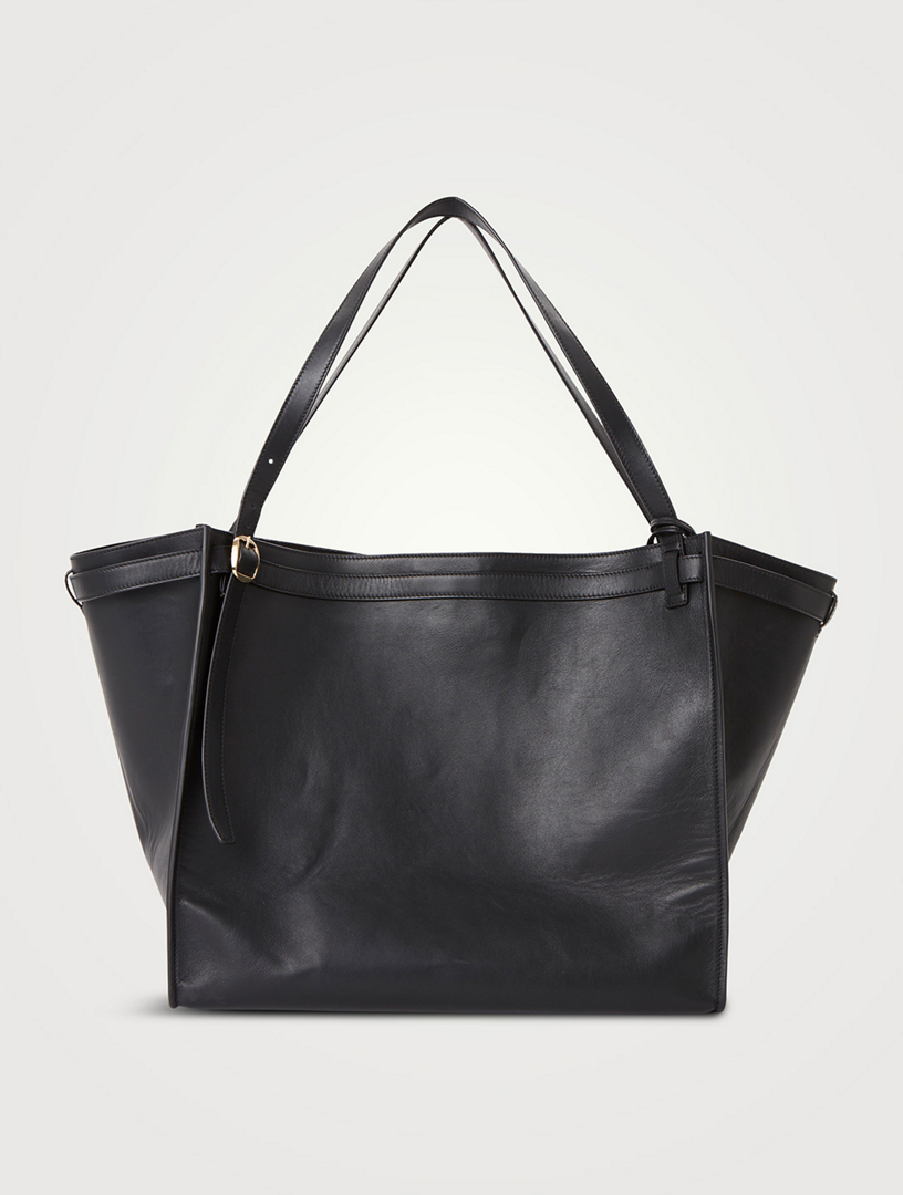 Belt Leather Tote Bag