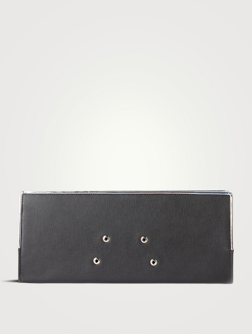 Binder Leather Clutch