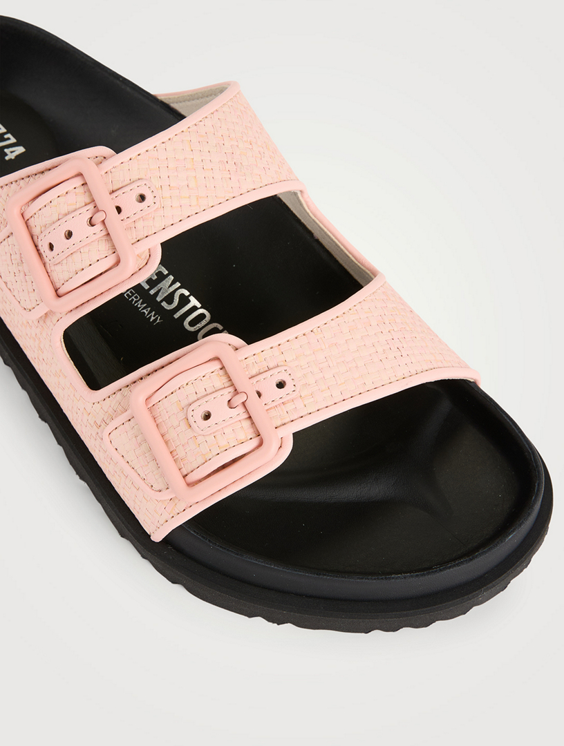 1774 Arizona Raffia Slide Sandals