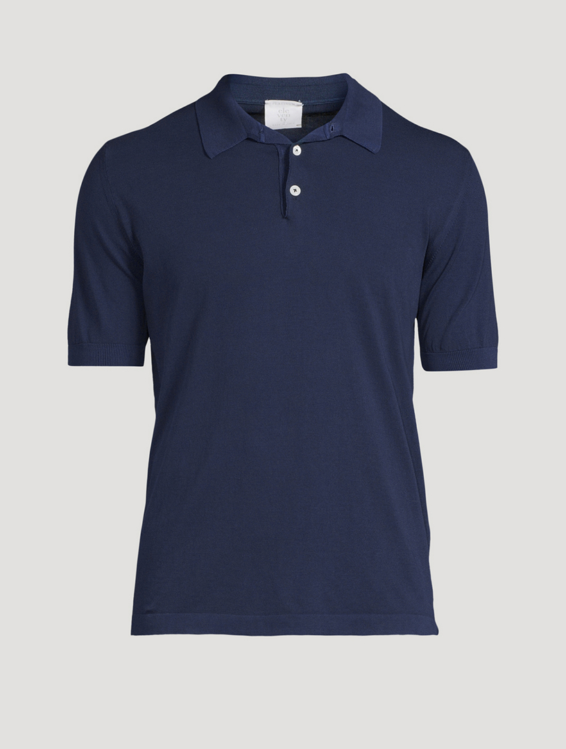 BURBERRY Monogram Motif Cotton Piqué Polo Shirt | Holt Renfrew