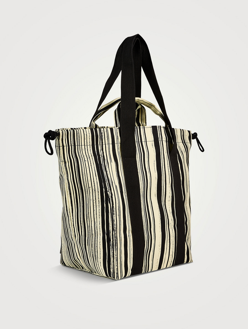 MARIMEKKO Mono City Tote Bag In Siluetti Print | Holt Renfrew
