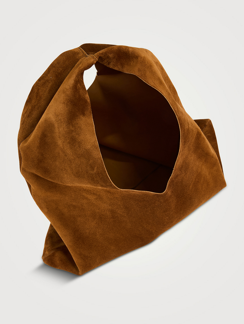 THE ROW Small Bindle Suede Tote Bag | Holt Renfrew