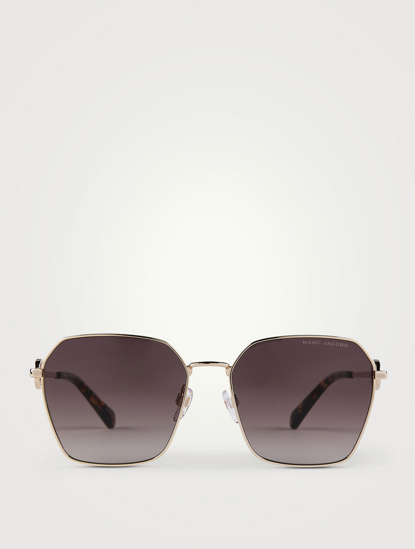 Metal Square Sunglasses