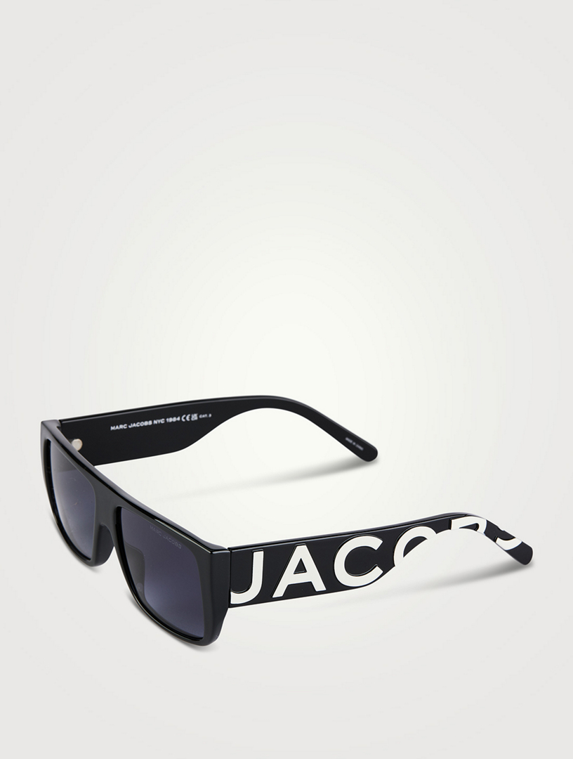 MARC JACOBS The Bold Logo Rectangular Sunglasses | Holt Renfrew