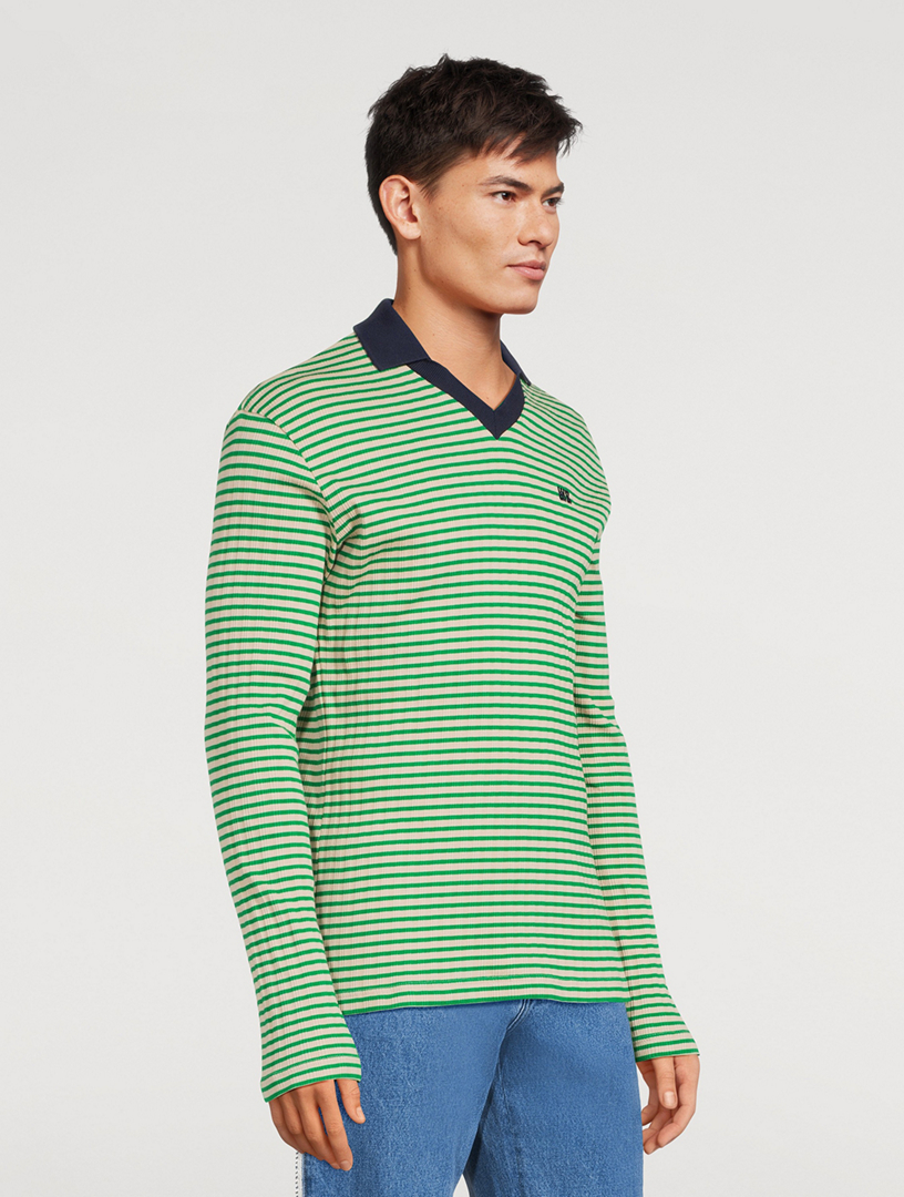 Sonic Polo Striped Print