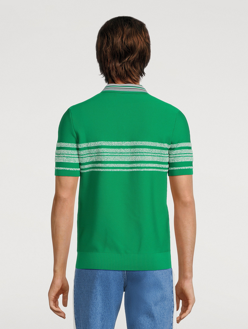 Dawn Knit Short-Sleeve Polo