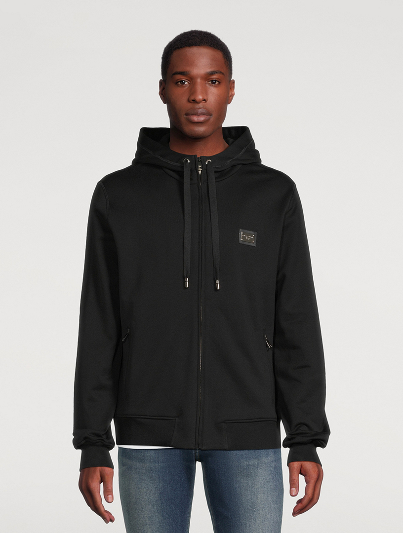 パーカー・フーディ Dolce & Gabbana Oversized Cotton Jersey Hoodie Cotton jersey hoodie in grey - Dolce Gabbana | Mytheresa