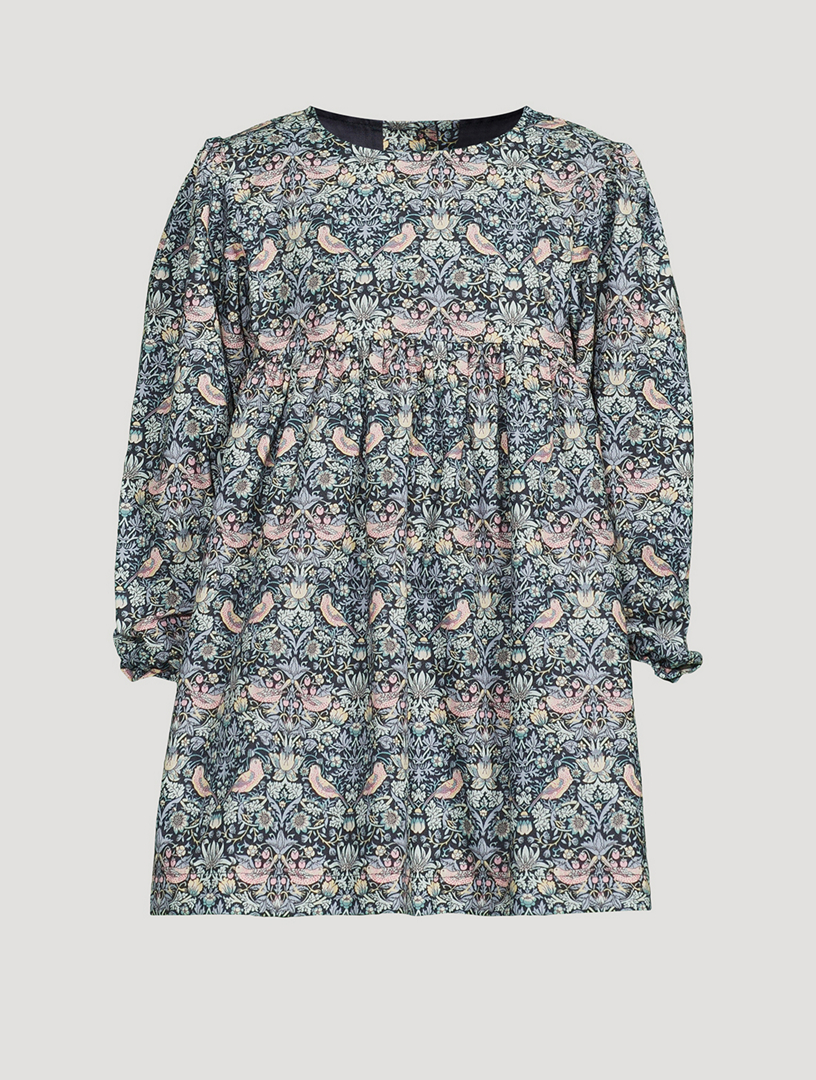 HUTTELIHUT Robe pour enfant en tissu Liberty à motif floral Holt