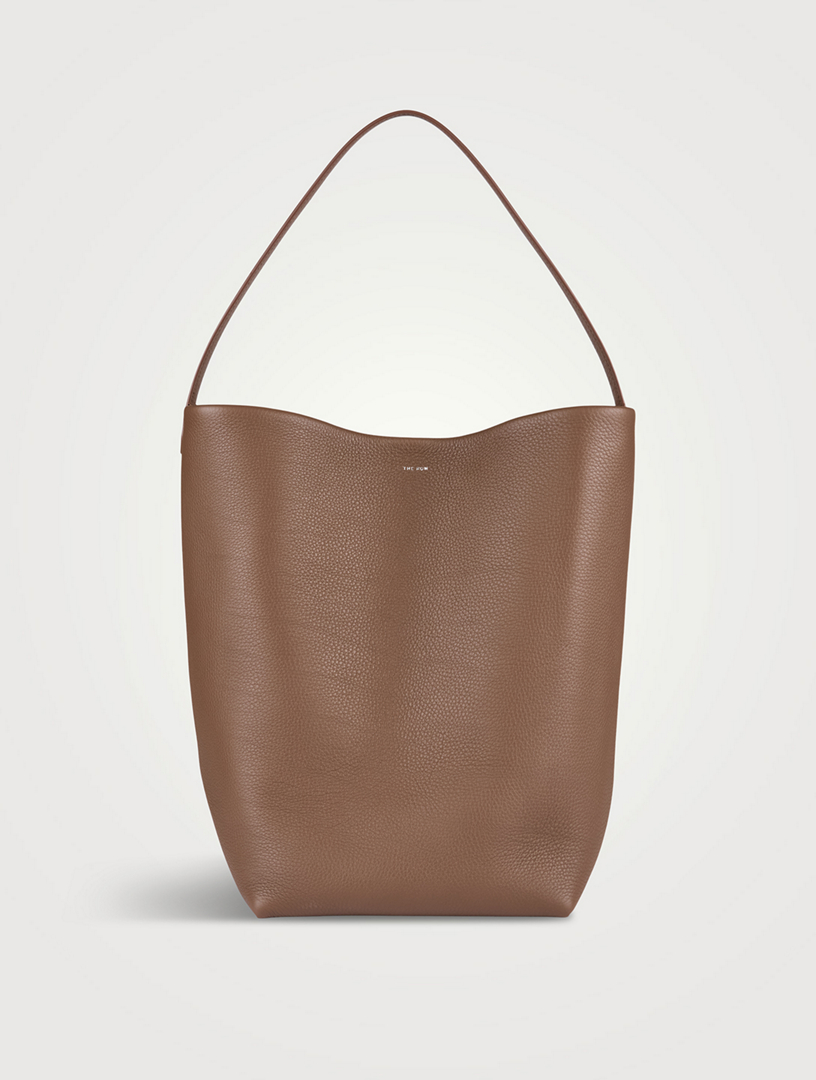 N S Park Leather Tote Bag