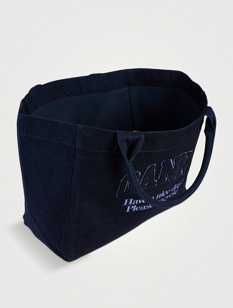 XXL Denim Tote Bag