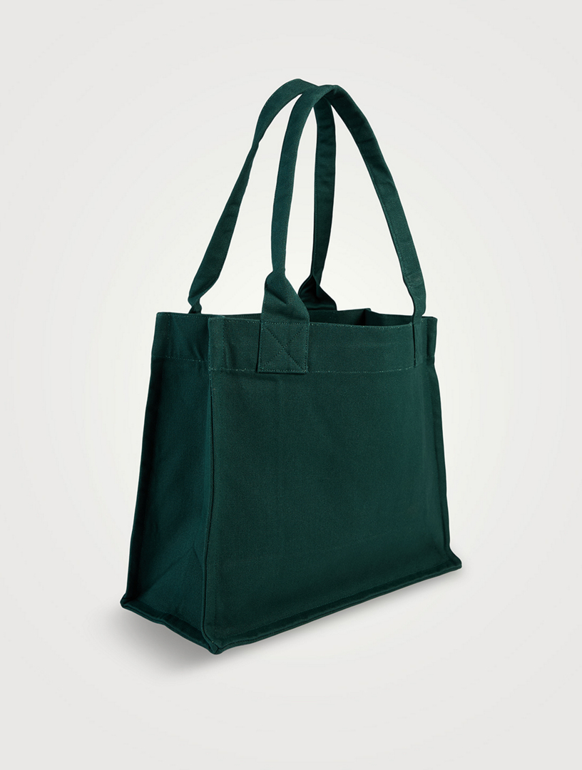 関税送料無料【Ganni】LARGE LOGO CANVAS TOTE BAG GANNI Large Canvas Tote Bag | Holt Renfrew