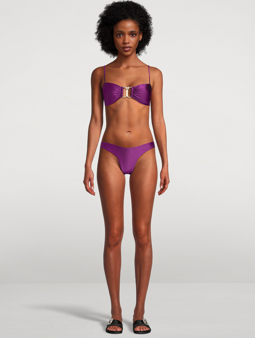 Lightburst Bandeau Bikini Set
