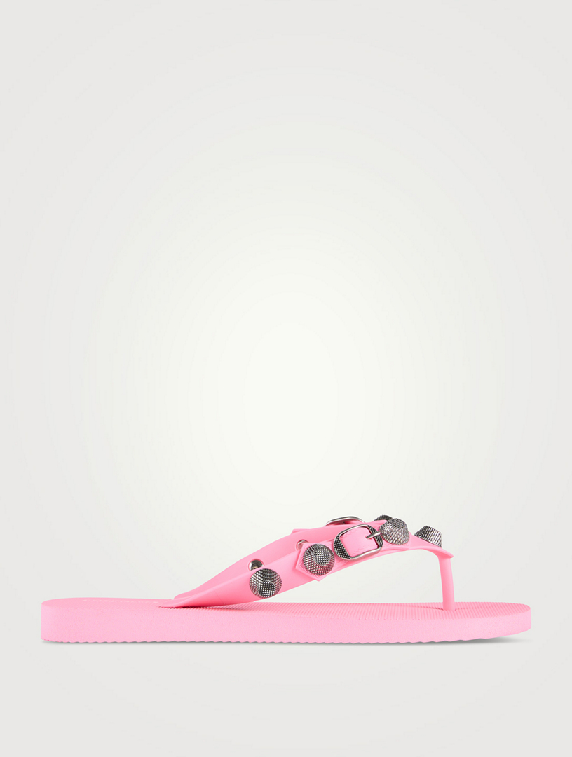 Balenciaga flip flops on sale