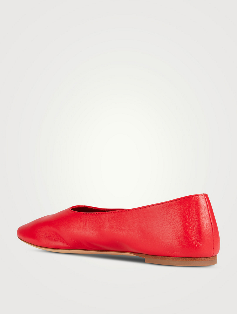 Alba Leather Ballet Flats